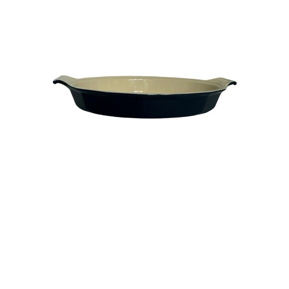 Emile Henry France Blue Casserole Williams Sonoma Baker 13 x 9 Oval- 01.76